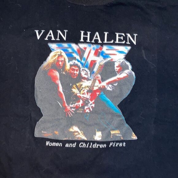 Van Halen Black Graphic Shirt - Picture 11 of 12